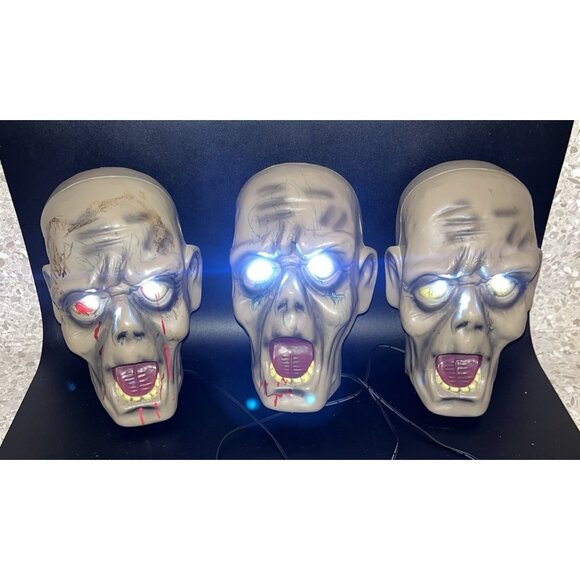 Magic Power Inc Other - 2010 Magic Power Halloween Zombie Lawn Stakes Sound Activated Lights Noise READ